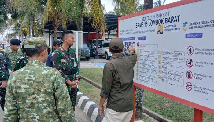 Sekolah Rakyat Lombok Barat Sambut Kehadiran Kadet UNHAN RI