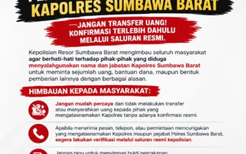 Waspada! Pencatut Nama Kapolres KSB Berkeliaran