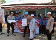 Jelang Hari Jadi ke-24 Propam Polri, Sipropam Polres Bima salurkan bantuan ke Ponpes Al Wafa
