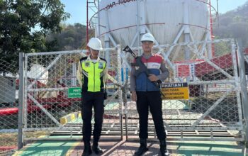 Sat Samapta Polres Bima Kota Amankan dan Patroli Objek Vital Pertamina Integrated Terminal Bima
