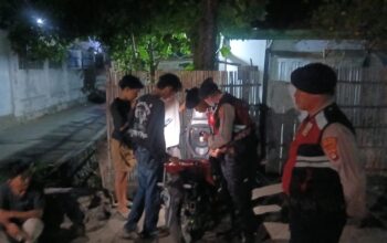 Patroli Dialogis, Sat Samapta Polres Bima Kota Sampaikan Imbauan Kamtibmas kepada Warga