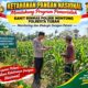 Mendukung Asta Cita Presiden Polmas Polsek Montong Polresta Tuban Pantau Kodisi Tanaman Jagung Milik Warga Desa Jetak