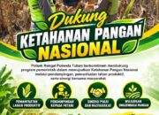 Polri Dukung Astacita, Polsek Rengel Polresta Tuban Turun Cek Tanaman Jagung Warga di Desa Rengel