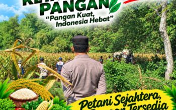 Polri Dukung Astacita, Polsek Merakurak Polresta Tuban Turun Cek Tanaman Jagung Warga di Desa Tuwiri Wetan