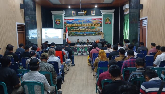 Binkom Kodim 1606/Mataram Perkuat Peran Warga Cegah Konflik Sosial