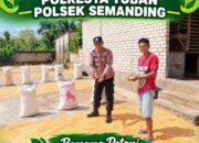Polri Dukung Astacita, Polsek Semanding Polresta Tuban Turun Cek Tanaman jagung milik Warga di Desa Boto