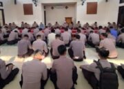 Polres Bima Kota Gelar Binrohtal Rutin, Perkuat Keimanan dan Mental Personel
