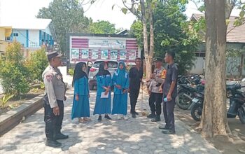 Cegah Potensi Tawuran Antar Pelajar, Piket Regu III Polsek Sumbawa Gelar Patroli Cipkon di Jam Kepulangan Sekolah