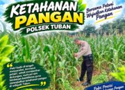 POLSEK TUBAN DUKUNG KETAHANAN PANGAN NASIONAL