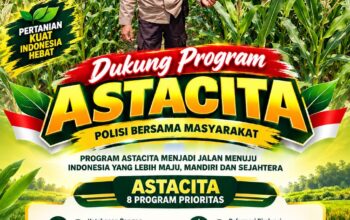 Dukung Astacita, Polsek Jatirogo Cek Langsung Ladang Jagung Warga Desa Bader