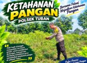 Bhabinkamtibmas Polsek Tuban Aktif Dukung Ketahanan Pangan Nasional