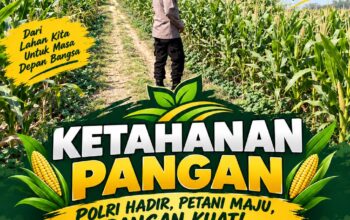 Polsek Soko Polresta Tuban Turun Langsung Cek Tanaman Jagung Warga