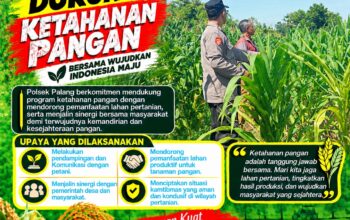 Dukung Astacita, Polsek Palang Polresta Tuban Pantau Langsung Lahan Jagung milik warga Desa Dawung