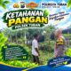 Bhabinkamtibmas Kelurahan Karangsari Sambang Petani, Dukung Ketahanan Pangan