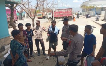 Jumat Curhat, Polsek Kawasan Pelabuhan Laut Bima Buka Ruang Aspirasi Masyarakat
