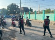 Sat Samapta Polres Bima Kota Gelar Rawan Pagi, Lancarkan Arus Lalu Lintas di Jalan Garuda dan Gajah Mada