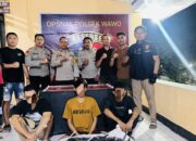 Curi Kabel PLN Sepanjang 150 Meter, Tiga Terduga Pelaku Diamankan Polsek Wawo