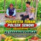 Bhabinkamtibmas Polsek Senori Polresta Tuban Lakukan Pemantauan Tanaman Jagung Warga Desa Wanglukulon Program Ketahanan Pangan