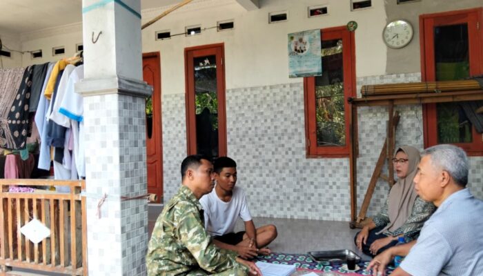 Raih Cita-Cita Jadi Prajurit, Babinsa Langko Beri Pendampingan