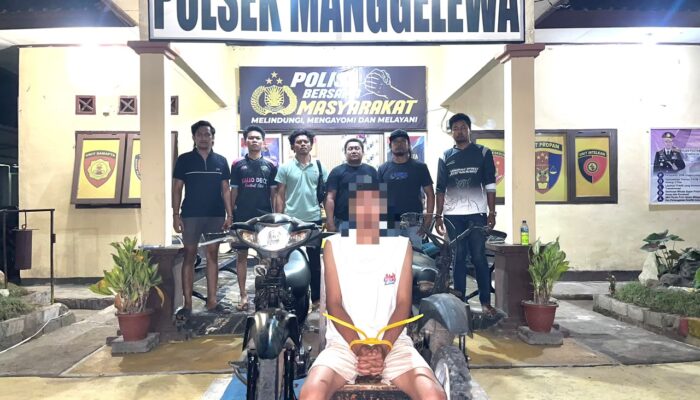Polsek Manggelewa Bersama URC Polres Dompu Ungkap Kasus Curanmor, Dua Unit Motor Berhasil Diamankan
