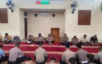 Tingkatkan Keimanan dan Profesionalisme, Personel Polres Bima Kota Rutin Laksanakan Binrohtal