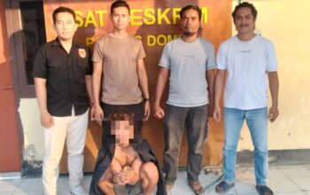 POLSEK HU’U UNGKAP KASUS PENCURIAN TABUNG GAS LPG DAN MESIN AIR, SEORANG PEMUDA DIAMANKAN