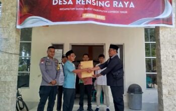 Bhabinkamtibmas Desa Rensing Raya Laksanakan Pengamanan Pendaftaran Bakal Calon Kepala Desa