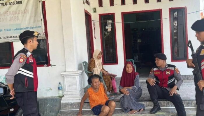 Cegah Kejahatan Jalanan, Sat Samapta Polres Sumbawa Barat Ingatkan Warga Manfaatkan Layanan 110